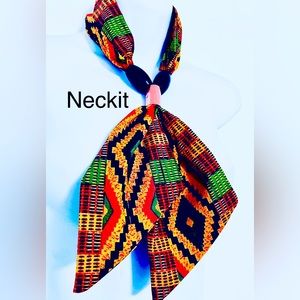 Afrocentric Kente Print Scarf